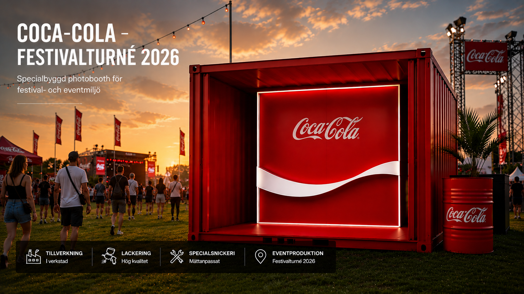 Coca-Cola Festivalturné — Brand Activation